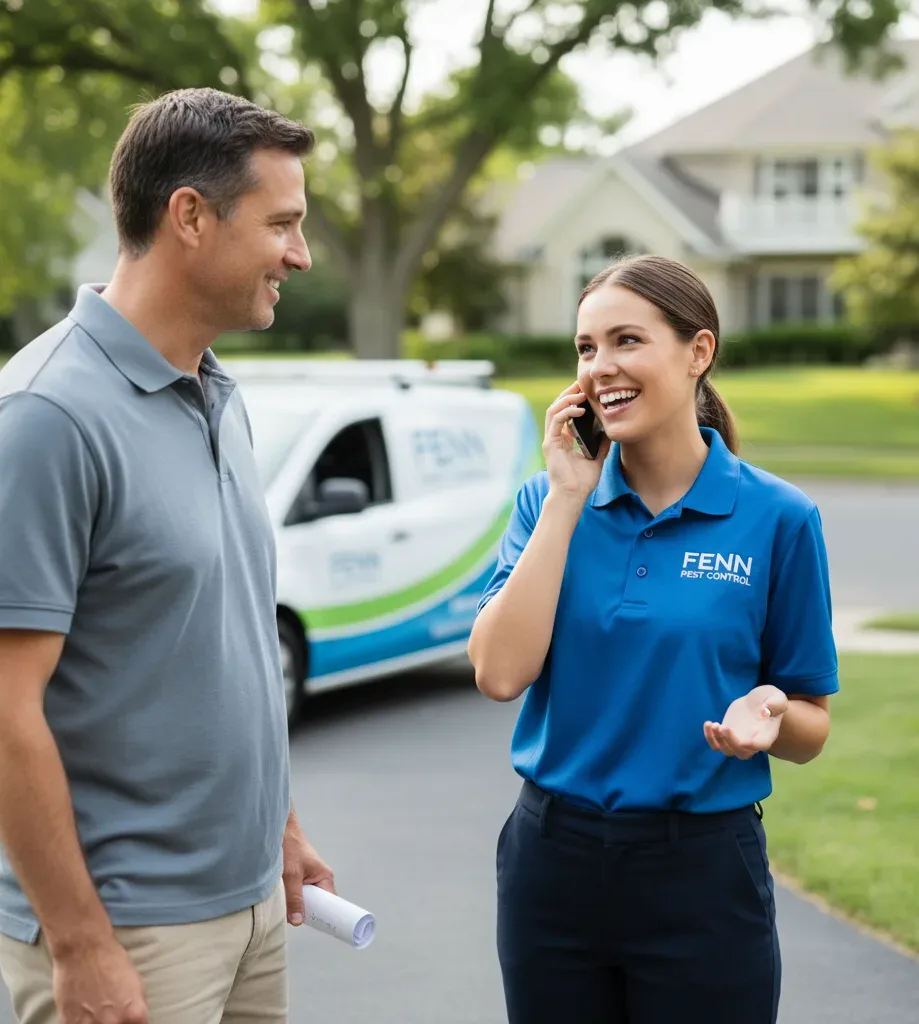 Fenn Pest Control customer support in Friedens